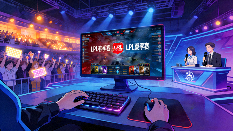 英雄联盟职业联赛LPL春季赛夏季赛直播